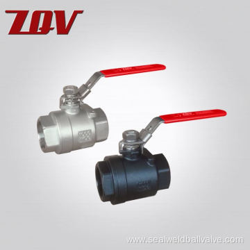 2PC Threaded Stainless Steel Ball Valve 1000 WOG